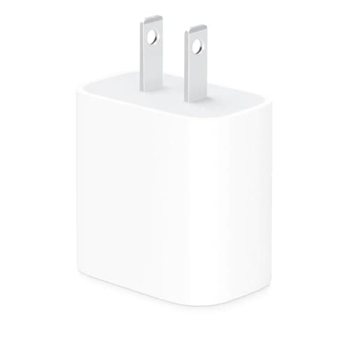Apple 20W USB-C Compact Power Adapter: Fast and Convenient Charging, Type C Wall Charger