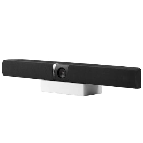 Owl Bar Video Conferencing Device — 4K Video Conferencing Bar with Active Speaker Focus (Add a Meeting Owl 4+, Meeting Owl 3 or Meeting Owl Pro for 360-Degree Coverage and Automatic Camera Switching)