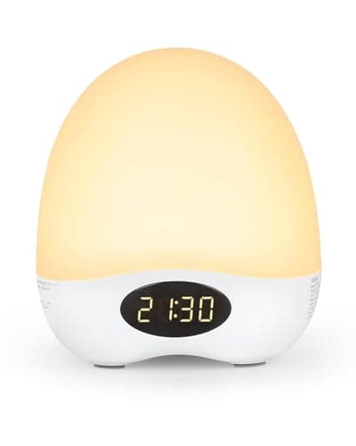 Egg Night Light for Nursery, Portable Rechargeable Baby Nightlight with Touch Control & RGB Color Changing, Dimmable Breastfeeding Lamp with Timer, Cute Wireless Night Light, Newborn Essentials