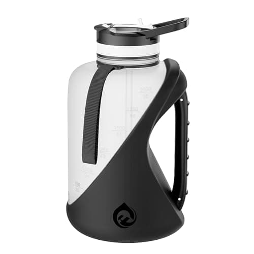 SZCXFLASK 2 Liter Water Bottles ，Bpa-Free,Leakproof，Dishwasher Safe Design，Big Water Bottle with No-Slip Handle for Gym，Sports，Outdoor — image 1