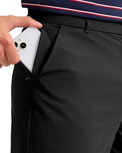 Men's Golf Shorts 7"/ 9"/ 11" Inseam with 5 Pockets Lightweight Stretch Quick Dry Casual Dress Hybrid Short for Men view 5