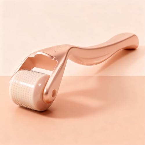 Face Derma Rmaroller 1Pack Titanium Facial Skin Face Body for Men Women Cosmetic Beauty Instrument (Rose 2# Roller) — image 1