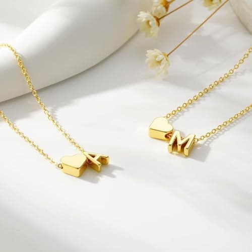 M MOOHAM Stocking Stuffers for Kids Teens Girls Women, Letter A-Z Bracelet view 5