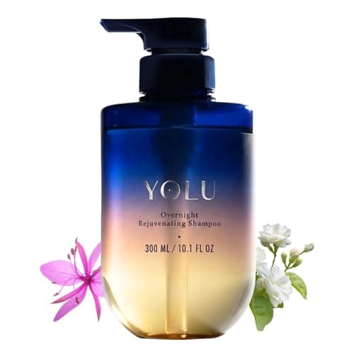 YOLU - Sulfate Free Shampoo for Women & Men - Night Repair Salon Quality Rejuvenating Shampoo - Japanese Haircare with Alpine Willow Extract -Fragrance of Neroli & Jasmine -10.1 fl oz — image 1