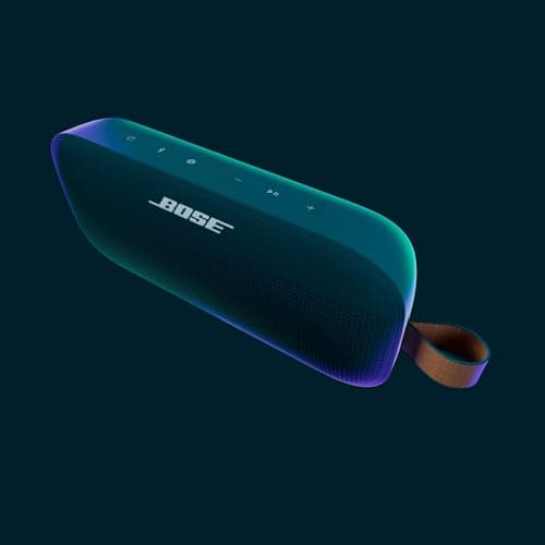 Bose SoundLink Flex Bluetooth Speaker (2nd Gen) - Portable Outdoor Speaker with Hi-Fi Audio, Waterproof and Dustproof, USB-C, Up to 12 Hours Battery Life, Twilight Blue - Limited Edition Color view 2