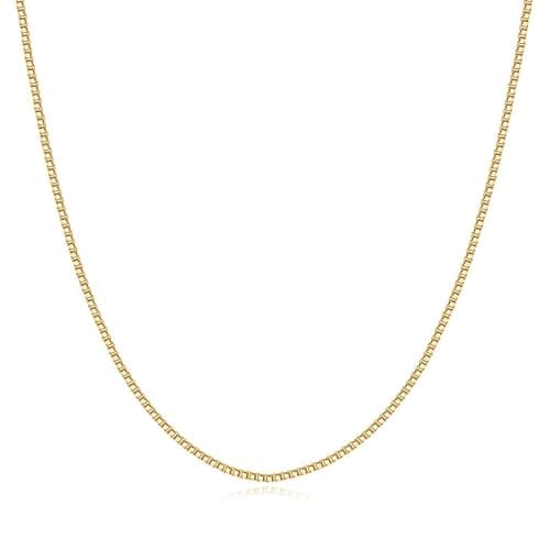 JNZSSWHJJH Gold Chain Necklace for Women - 18K Gold Plated Gold Chain Necklace Layered Herringbone Rope Snake Paperclip Chain Necklaces Dainty Gold Chain Necklace for Women Gold Jewelry Gifts — image 1