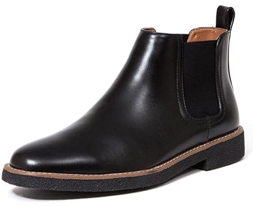 Deer Stags Men's Rockland Dress Comfort Chelsea Boot / Black/ 9.5 / Medium