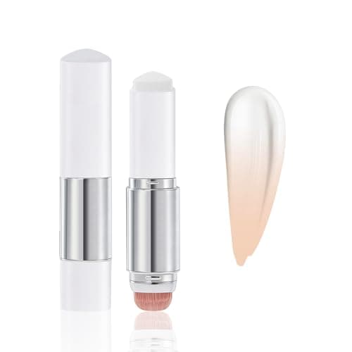 Color-Changing Foundation Stick, 2-in-1 Dual-Ended Foundation with Detachable Brush, Skin Matching Foundation Face Makeup Lightweight Non-Greasy Moisturizing and Smooth (2#Light) — image 1