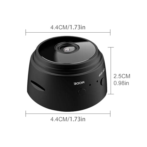 Honey Tour Small Pet Camera, Indoor WiFi 1080P Dog & Cat Security Camera Long Distance for Pets view 6
