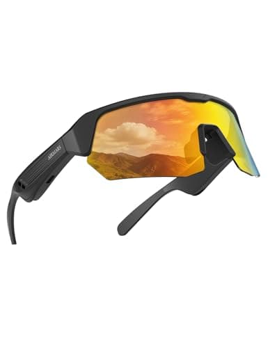 AIRMARS Bluetooth Sunglasses for Men and Women, Built-in Mic & Speakers, Polarized Sport Smart glasses for Running/Cycling, UV Protection, Voice Control (Colorful) — image 1