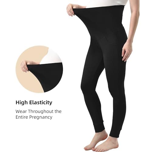 Stanpetix Maternity Joggers for Women Pregnancy Sweatpants view 3