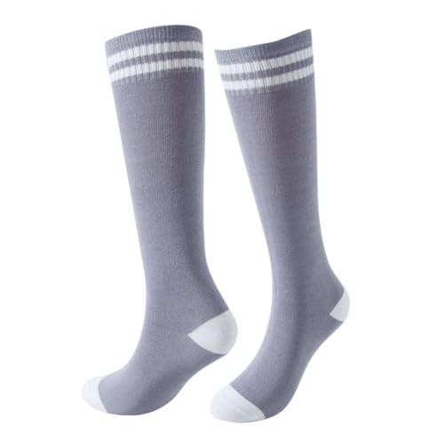 SOCKSDIARY Knee High Socks for Kids, Cotton Soccer Socks for Boys, Girls, Toddlers…… view 7