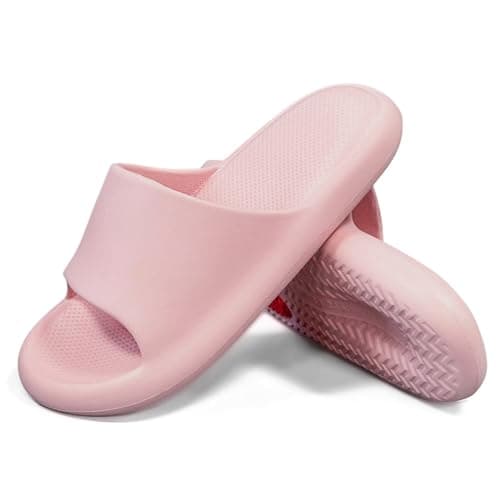 Maibloln Anti-Slip Shower Slippers Quick-Dry Comfortable House Sandals Lightweight Bathroom Shoes with Non-Slip Tread for Indoor Bathroom Dorm Pool Swimming Beach view 3