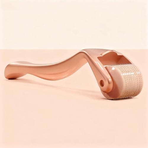 Face Derma Rmaroller 1Pack Titanium Facial Skin Face Body for Men Women Cosmetic Beauty Instrument (Rose 2# Roller) view 2