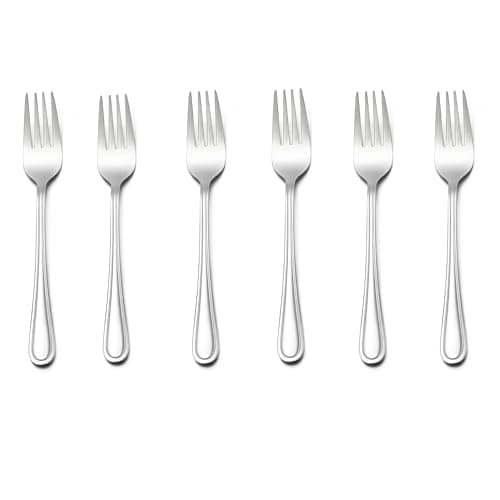 LIANYU 6-Piece Toddler Utensils Forks, Kids Silverware Forks for 2-10 Year Old, Children Cutlery Flatware Set, Kids Child Utensils for Home Preschools, Dishwasher Safe — image 1