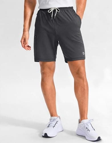 G Gradual Men's Sweat Casual Shorts Soft Moisture Wicking Athletic Gym Shorts with 3 Pockets for Lounge Workout Running view 5