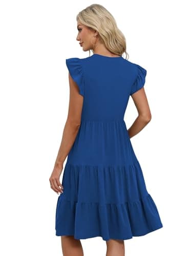 Summer Dresses for Women 2026 Elegant Classy Casual Plus Size Spring Midi Fashion Dress S-XXL view 4