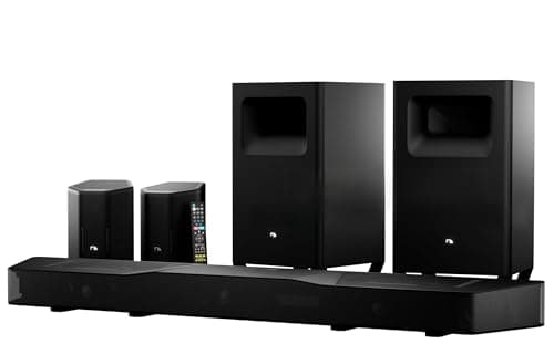 Nakamichi Shockwafe Wireless 11.2.6 Ch Soundbar System w Dolby Atmos/DTS:X, Upgraded Dual 10” Subs, Bipolar Surrounds, 6 Discrete Height Channels, 2300 Watts Max Output