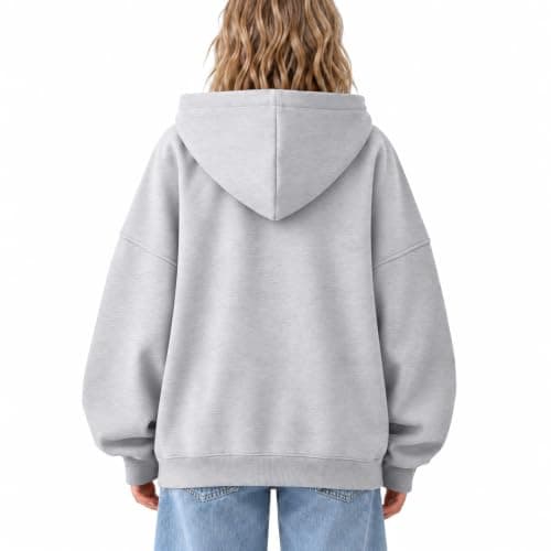 Women's Fall Zip Up Hoodies Sweatshirts view 4
