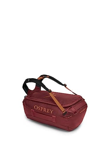 Osprey Transporter 40L Travel Duffel Bag, Red Mountain
