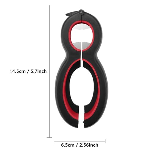 Multifunctional Jar Opener for Weak Hands, Adjustable Manual Jar & Bottle Opener with Easy Pull Ring, Tear Film, Easy Grip, Effortless Can Opener Any Size Jar Lid Opener for Seniors with Arthritis view 3