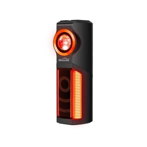 MagicShine SEEMEE R300 Smart Radar Taillight,High-Power LED ANT+ Enabled Radar System 270° Wide Viewing Angle Lock Function Mode Memory Function IPX6 Waterproof Rear Light