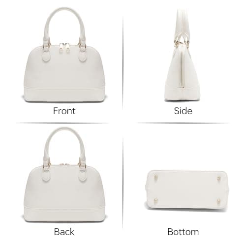 Goinsound Leather Satchel Bags for Women Small Purse for Women Satchel Crossbody Bags for Women view 6