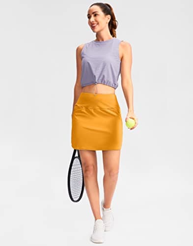 G Gradual Golf Skirts for Women Zipper Pockets High Waisted Skorts for Woman Tennis Athletic Workout Casual Summer view 6