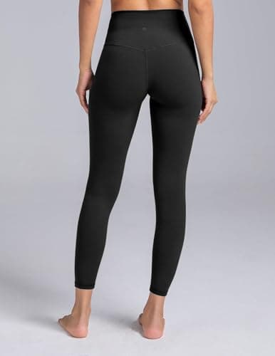 Colorfulkoala Dreamlux No Front Seam Leggings for Women 25"/28" Inseam, High Waisted Buttery Soft Yoga Pants view 2