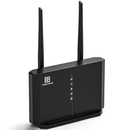 Firstnum CPE C600C WiFi Router with SIM Card Slot, 4G LTE CAT7 300 Mbps WiFi, Portable Travel Long Range Wireless Router Outdoor/Indoor 802.11a/b/n/g/ac 1200Mbps for Home/Truck/RV — image 1