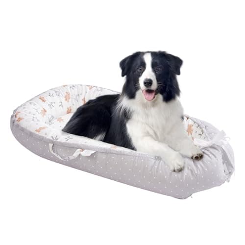 Dog Beds Crate Pad for Medium Dogs, Reversible Ultra Soft Beds, Washable Cover, Comfy Kennel Pad for Dogs Cozy Sleeping Mat, 36inch, Gray — image 1