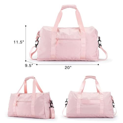 Travel Duffle Bag,Sport Gym Bag for Men And Women with Wet Pocket,Weekender Bag Carry On Tote Bags for Airplane view 2