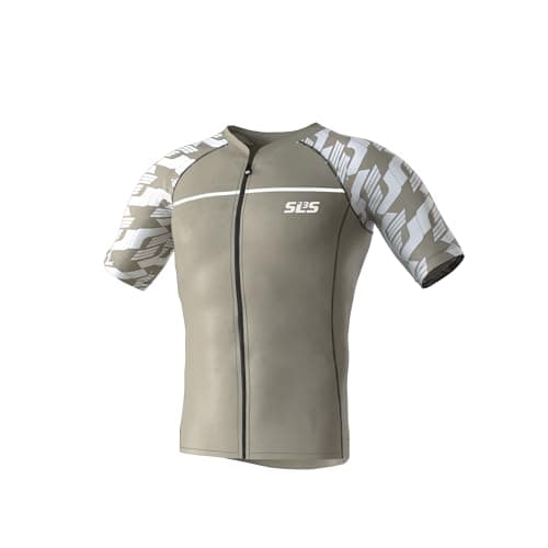 SLS3 Cycling Jersey Men Lightweight - Elite Mens Bike Shirts Short Sleeve | Breathable & Aero Sleeved Road Bike Jersey for Men, Cycling Shirt for Performance & Comfort - Lightweight Race-Day Fit — image 1
