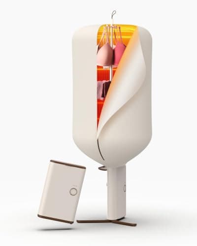 Portable Dryer for Clothes, 3/6/9-Hr Timer, Fragrance Disc, UV Clean Light — image 1