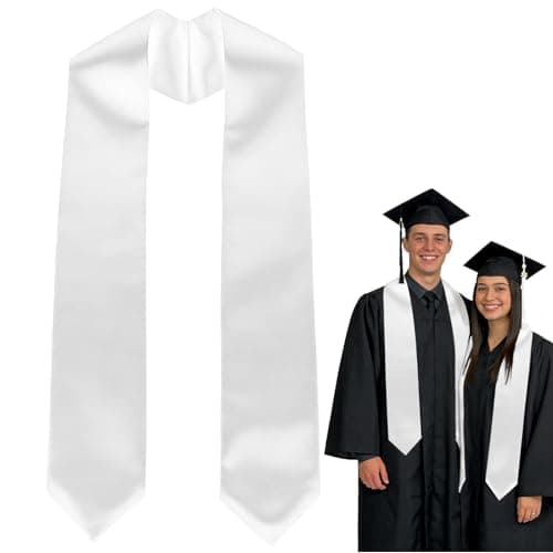 Oeyliz Graduation Stole Class of 2026 Stoles for Graduation 2026 Unisex Adults Blank Graduations Stole 72 Inch — image 1
