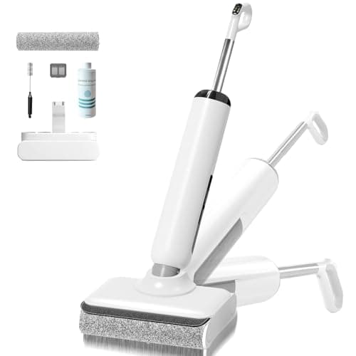 Wet Dry Vacuum Mop, 180°Lay-Flat Cordless Vacuum Mop All in One, Floor Cleaner Machine, 45 Minutes Long Runtime Electric Mop, 158℉ Self-Cleaning, Edge Cleaning, Self-Propelled Vacuum Mop Combo — image 1
