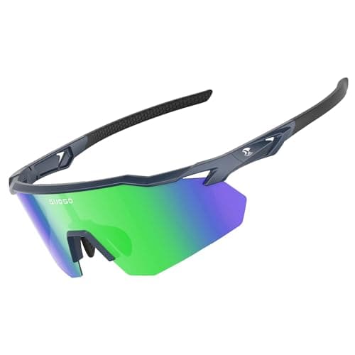suoso Polarized Sports Sunglasses for Men: Women UV Protection youth Cycling Running Baseball Sun Glasses Softball Goggles — image 1