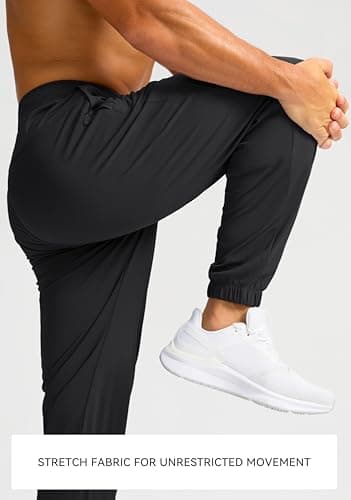 Soothfeel Men's Joggers with Zipper Pockets Golf Joggers view 6