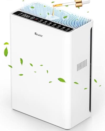 VEWIOR Air Purifiers For Home Large Room Up To 2200 sqft H13 HEPA Air Purifiers Filter With Fragrance Sponge Timer Washable Filter Cover,15 DB Quiet Air Cleaner For Pets Dander Smell Smoke Pollen view 1