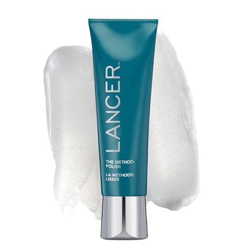 Lancer Skincare The Method: Polish Facial Exfoliator, Daily Exfoliating Face Scrub with Natural Minerals, Normal Combination Skin, 4.2 Fluid Ounces