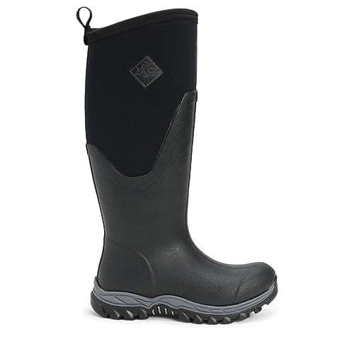 MUCK Women's Arctic Sport II Tall Boot, Black, Size 8(M)