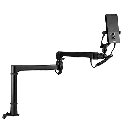 RIG M2 STREAMSTAR PRO HD Wired USB Streaming Microphone MA-1 Low Profile USB Mic Arm with RGB Bundle