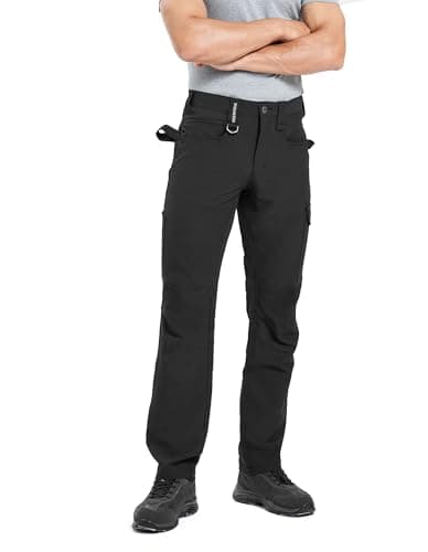 DURAWERK Men's 4-Way Stretch Cargo Pants, Work Pants, Durable Tactical Pants, Lightweight EDC Hiking Pants for Outdoor — image 1