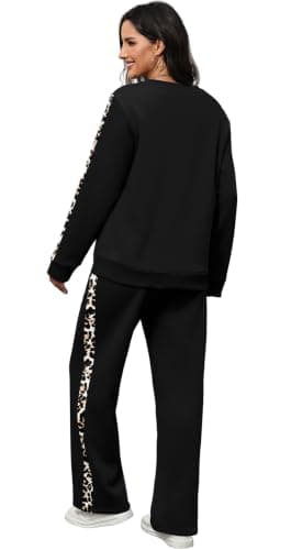 WIHOLL Sweatsuits Women 2 Piece Sets 2026 Wide Leg Pant Matching Sets Womens Clothing view 5