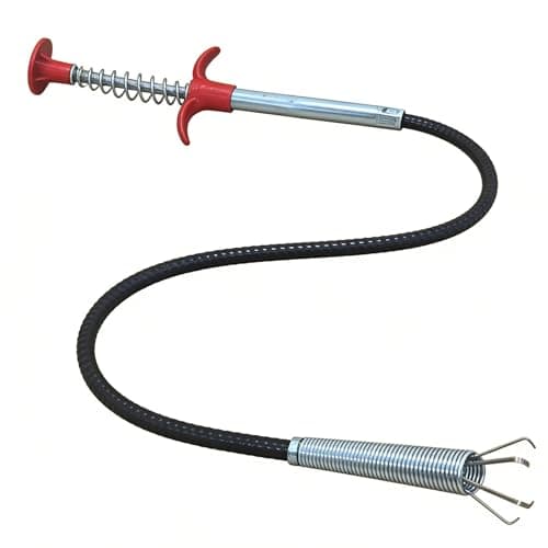 GDOMI 33 Inch Drain Snake Clog Remover,Flexible Grabber Claw Tool for Hair, Pipe & Kitchen Sink Drain — image 1