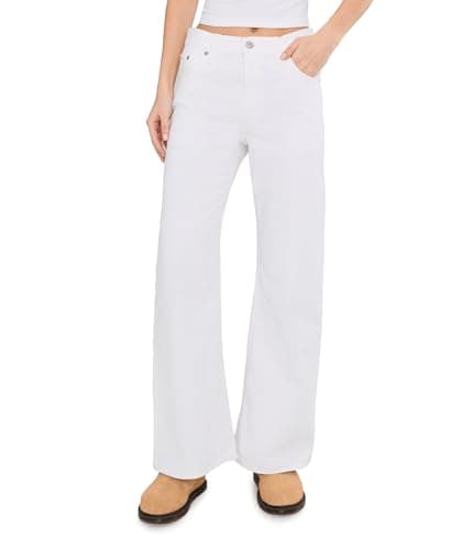 Levi's Women's Middy Loose Boot Jeans, (New) Tooth Fairy (Non-Stretch), 26