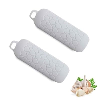 Garlic Peeler Skin Remover Roller Keeper,Easy Quick to Peeled Garlic Cloves with Silicone Tube Roller Garlic Peeling Kitchen Tool