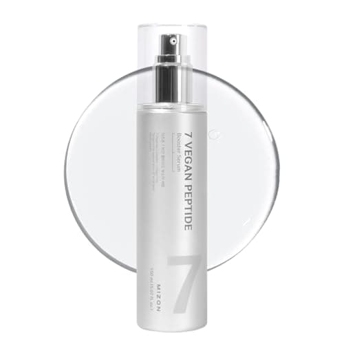 MIZON 7 Vegan Peptide Booster Serum Korean Anti-Aging Face Serum with Niacinamide & Hyaluronic Acid Hydrating Firming & Smoothing Skincare for Fine Lines & Skin Repair – 5.07 fl oz — image 1