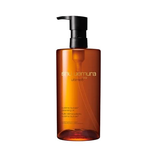 shu uemura Ultime8 Sublime Tsubaki Cleansing Oil, Gentle Makeup Remover and Facial Cleanser for All Skin Types, 15.2 Fl. Oz.