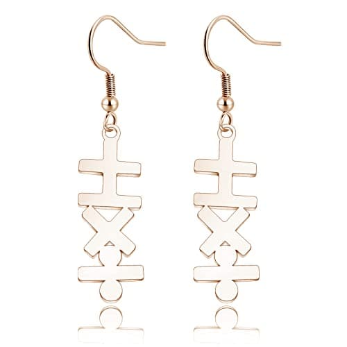 Math Formula Earrings Add Subtract Multiply Divide Earrings Mathematics Symbol Earrings For Math Enthusiasts Teachers — image 1